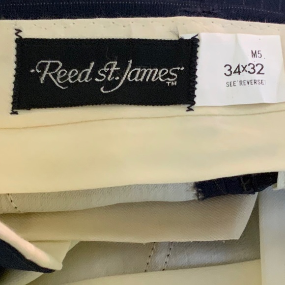 Reed St James jacket vest and slacks $35 - Picture 3 of 4